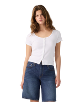 The Levi's® Womens Austen Button-Up Top in White