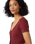 The Levi's® Womens Austen Button-Up Top in Warm Cabernet