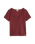 The Levi's® Womens Austen Button-Up Top in Warm Cabernet