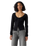 The Levi's® Womens Austen Button Up Long Sleeve Top in Anthracite