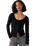 The Levi's® Womens Austen Button Up Long Sleeve Top in Anthracite