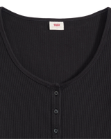 The Levi's® Womens Austen Button Up Long Sleeve Top in Anthracite
