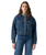 The Levi's® Womens Collarless Cropped Sherpa Trucker Jacket in Rogue Rumor
