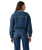 The Levi's® Womens Collarless Cropped Sherpa Trucker Jacket in Rogue Rumor