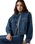 The Levi's® Womens Collarless Cropped Sherpa Trucker Jacket in Rogue Rumor