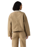The Levi's® Womens Loose Workwear Jacket in Canvas Kelp