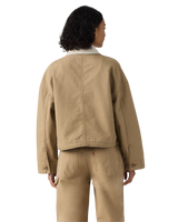 The Levi's® Womens Loose Workwear Jacket in Canvas Kelp