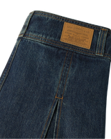 The Levi's® Womens Inverted Pleat Mini Skirt in Happy Tale Stone
