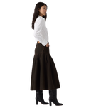 The Levi's® Womens Yoked Pleated Skirt in Over A Cup