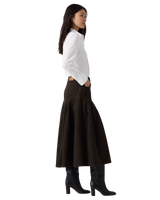The Levi's® Womens Yoked Pleated Skirt in Over A Cup