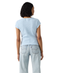 The Levi's® Womens Graphic Waflle T-Shirt in Archival Script Angel Falls