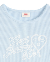 The Levi's® Womens Graphic Waflle T-Shirt in Archival Script Angel Falls