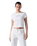 The Levi's® Womens Graphic Essential Baby T-Shirt in Emb Club Logo Bright White