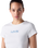 The Levi's® Womens Graphic Essential Baby T-Shirt in Emb Club Logo Bright White