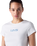The Levi's® Womens Graphic Essential Baby T-Shirt in Emb Club Logo Bright White