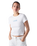 The Levi's® Womens Graphic Essential Baby T-Shirt in Emb Club Logo Bright White