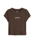 The Levi's® Womens Graphic Essential Baby T-Shirt in Emb Club Logo Java