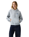 The Levi's® Womens Graphic Everyday Hoodie in Baby Silver Heather Grey