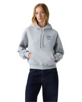 The Levi's® Womens Graphic Everyday Hoodie in Baby Silver Heather Grey
