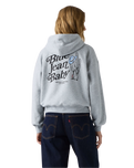The Levi's® Womens Graphic Everyday Hoodie in Baby Silver Heather Grey