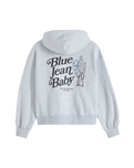 The Levi's® Womens Graphic Everyday Hoodie in Baby Silver Heather Grey