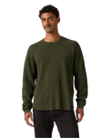 The Levi's® Mens Relaxed Thermal Long Sleeve T-Shirt in Weathered Finish Rosin