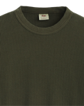 The Levi's® Mens Relaxed Thermal Long Sleeve T-Shirt in Weathered Finish Rosin