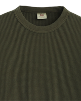 The Levi's® Mens Relaxed Thermal Long Sleeve T-Shirt in Weathered Finish Rosin