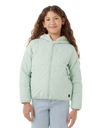 Girls Anti Series Anoeta Quilted Jacket in Light Moss