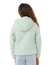 Girls Anti Series Anoeta Quilted Jacket in Light Moss
