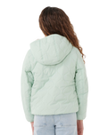 Girls Anti Series Anoeta Quilted Jacket in Light Moss
