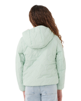 Girls Anti Series Anoeta Quilted Jacket in Light Moss