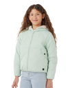 Girls Anti Series Anoeta Quilted Jacket in Light Moss