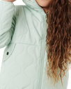 Girls Anti Series Anoeta Quilted Jacket in Light Moss
