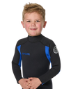 The Rip Curl Groms Trad 5/4mm Back Zip Wetsuit in Blue