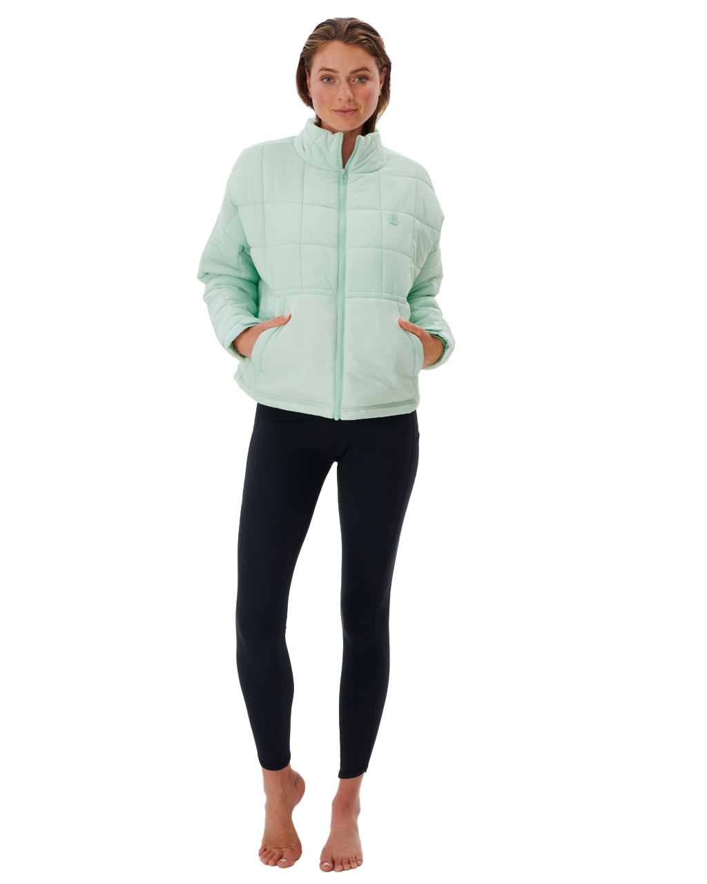 The Rip Curl Womens Anti-Series Anotea Pack Jacket in Mint
