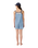 Girls Sunshine Squad Romper in Washed Blue