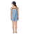 Girls Sunshine Squad Romper in Washed Blue