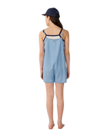 Girls Sunshine Squad Romper in Washed Blue