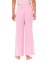 Girls Premium Surf Beach Trousers in Bright Pink