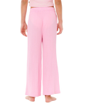 Girls Premium Surf Beach Trousers in Bright Pink