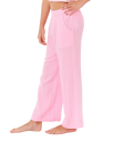 Girls Premium Surf Beach Trousers in Bright Pink