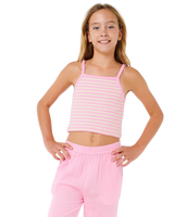 Girls Premium Surf Beach Trousers in Bright Pink