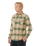 The Rip Curl Mens Count Flannel Shirt in Khaki Rock