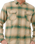 The Rip Curl Mens Count Flannel Shirt in Khaki Rock