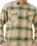 The Rip Curl Mens Count Flannel Shirt in Khaki Rock