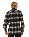 The Rip Curl Mens Count Flannel Shirt in Taupe