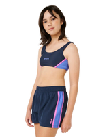 Girls Surf Revival Boardshorts in Navy