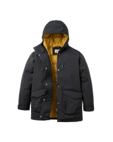 The Passenger Womens Alaska Insulated Parka Jacket in Black