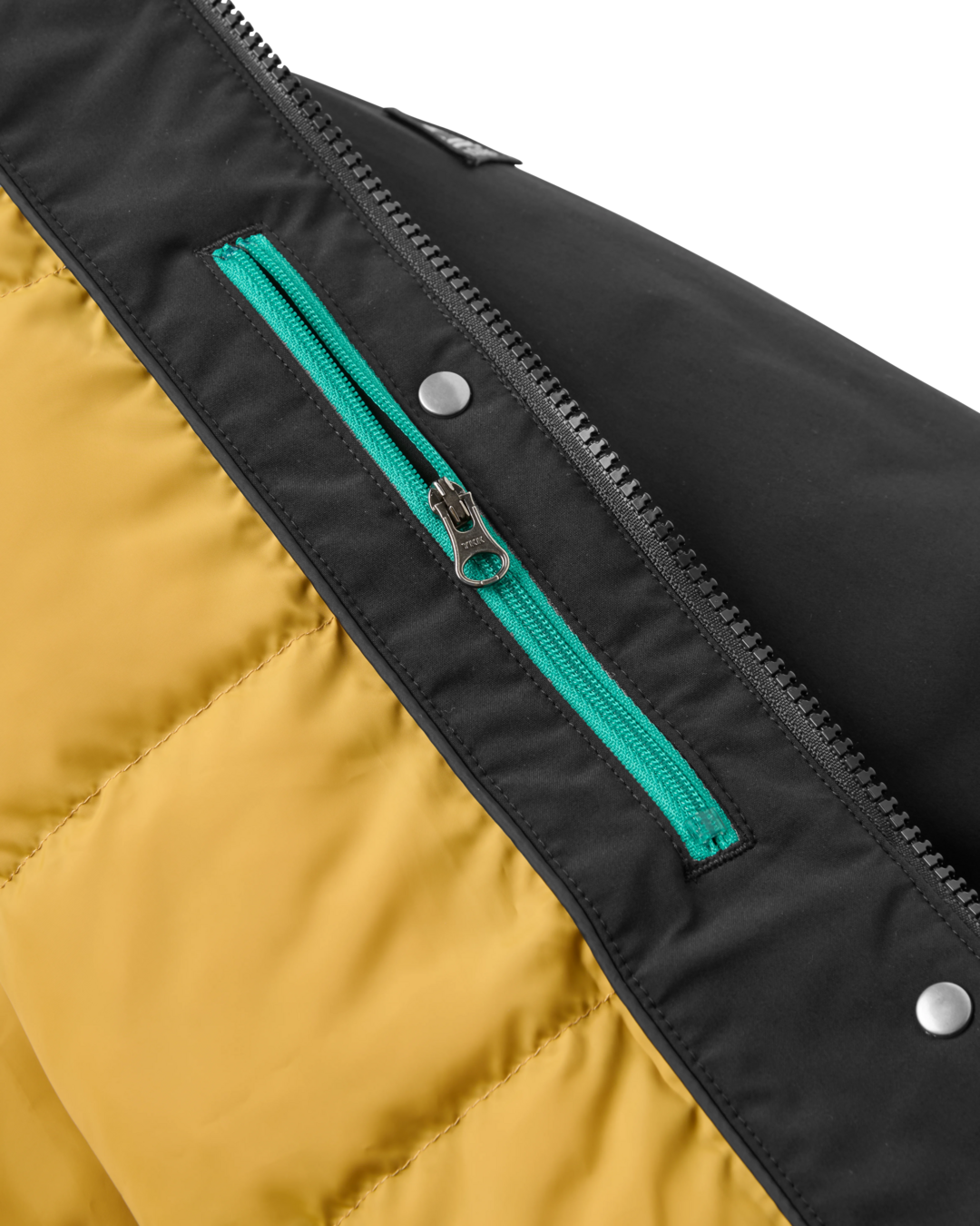 The Passenger Womens Alaska Insulated Parka Jacket in Black